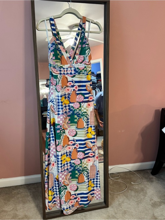 MINKPINK Dresses & Skirts - MINKPINK Multicolor Printed Strappy Dress